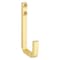 National Hardware National Hardware Reed Medium Brushed Gold Steel 4 in. L Hook 60 lb 1 pk N337-917 - alternate 1